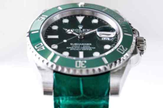 仿劳力士绿水鬼的汉米尔顿男士表-细节图6