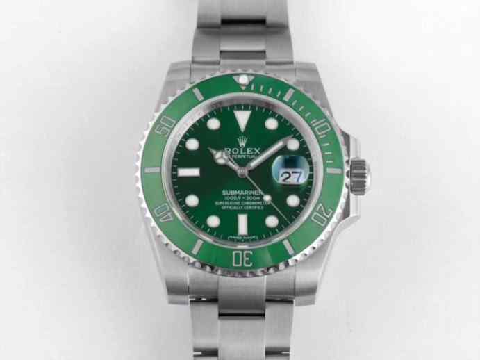 v9厂劳力士绿水鬼价格_绿水鬼 _V9厂 _潜航者_尺寸40mm _蓝色游丝3135机芯