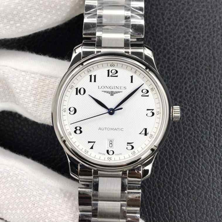 mk浪琴名匠指针_男表_42mm_皮带_男士_钢带