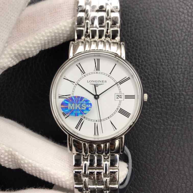 浪琴瑰丽mks厂_自动上链_浪琴_男款_38.5mm_ETA283.2专用机芯