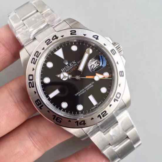 n厂劳力士探险家2黑盘-细节图2