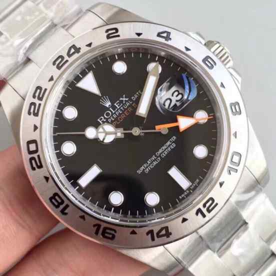 n厂劳力士探险家2黑盘-细节图4