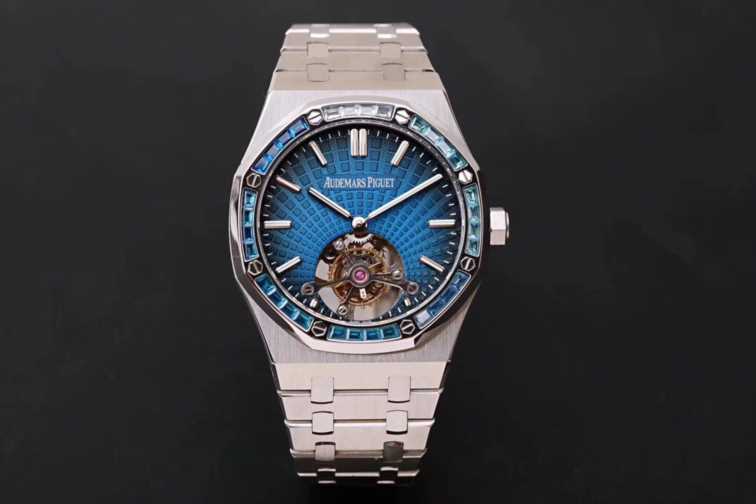 r8厂皇家橡树黑武士陀飞轮_皇家橡树_钢带_品质保障_最高品质_R8厂