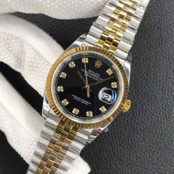 高仿劳力士日志型手表价格-细节图3