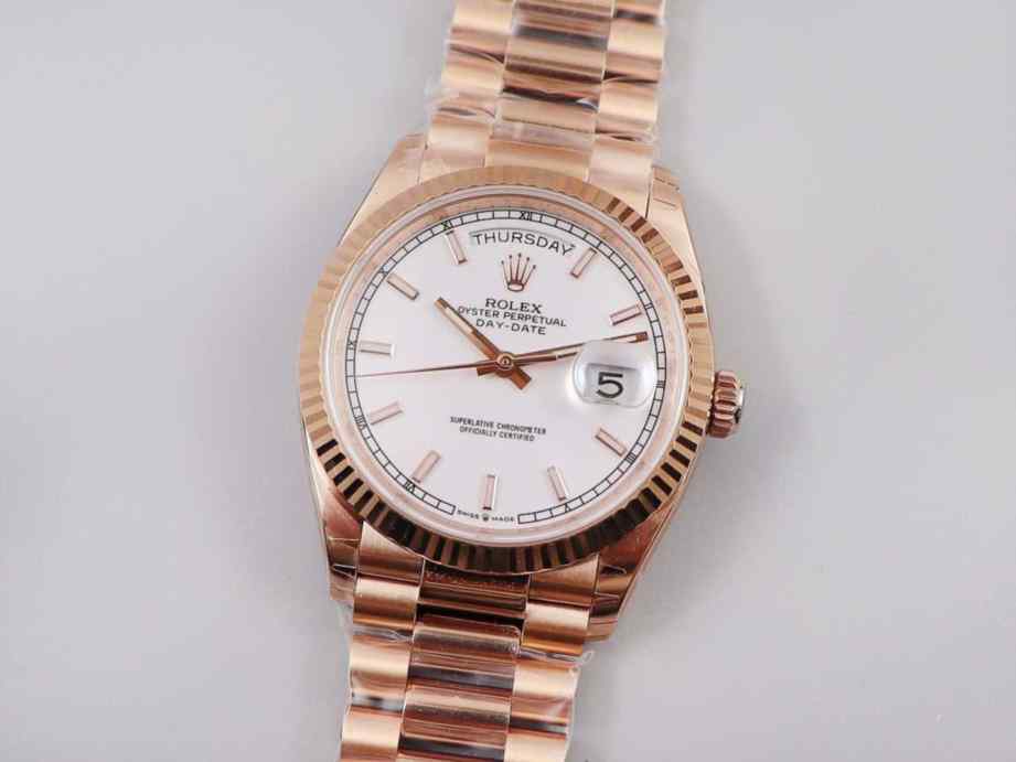 eew厂劳力士日志金表视频_28MM_复刻_视频_金日志_金圈日志