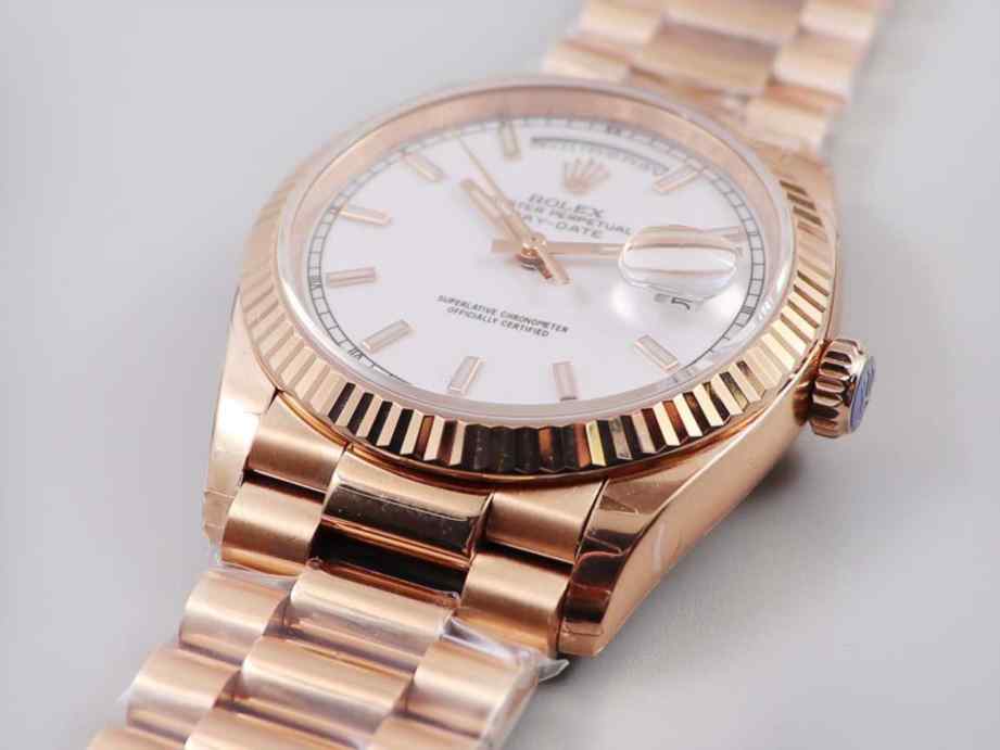 劳力士ew日志金表-细节图2