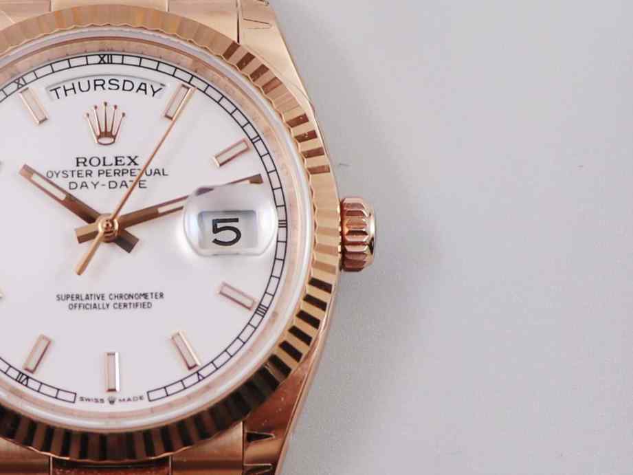 劳力士ew日志金表-细节图4