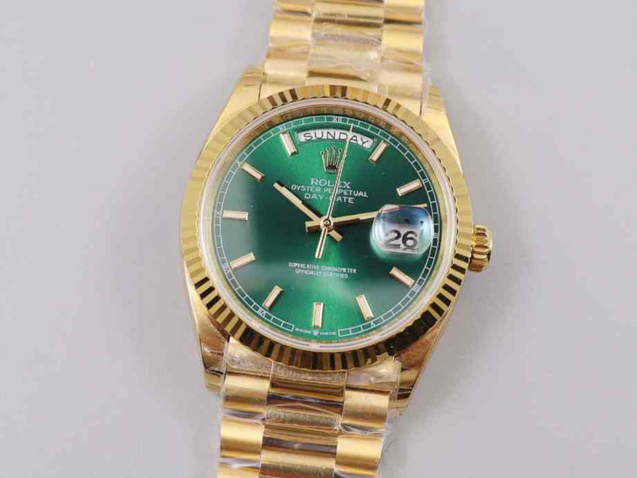 ew厂劳力士绿日志_316精钢_28MM_女款_自动上链_绿日志