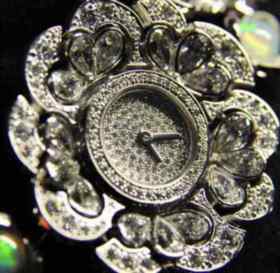 香奈儿山茶花手表仿-细节图5