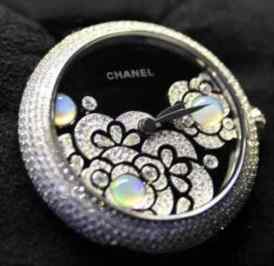 香奈儿山茶花手表仿-细节图6