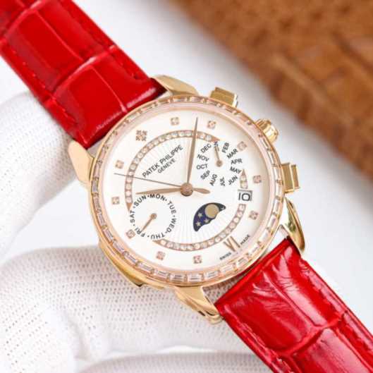 高仿百达翡丽万年历-细节图5