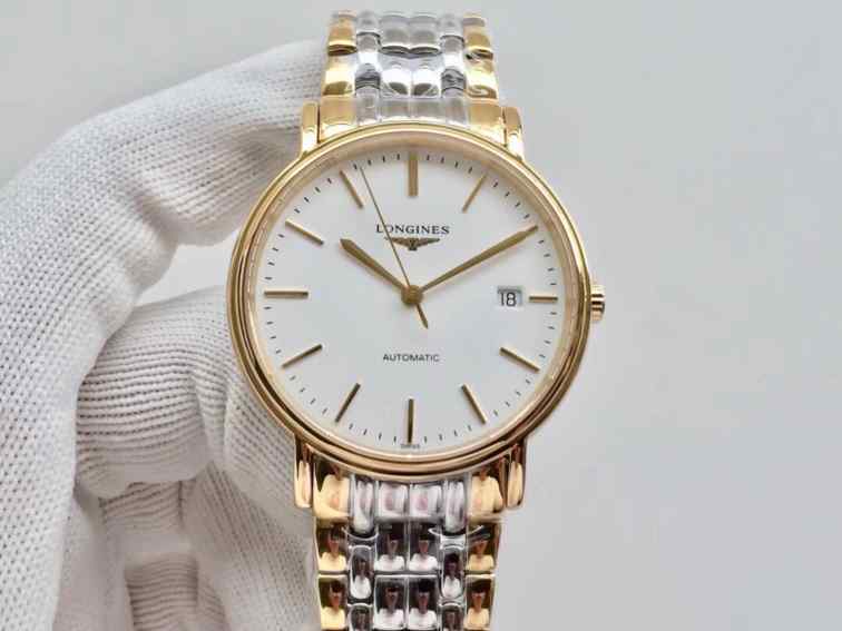 浪琴瑰丽精仿手表_钢带_蓝宝石镜面_316精钢_L619/888机芯_浪琴