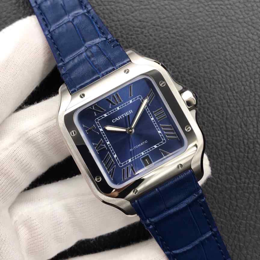 卡地亚V6山度士重量-细节图2