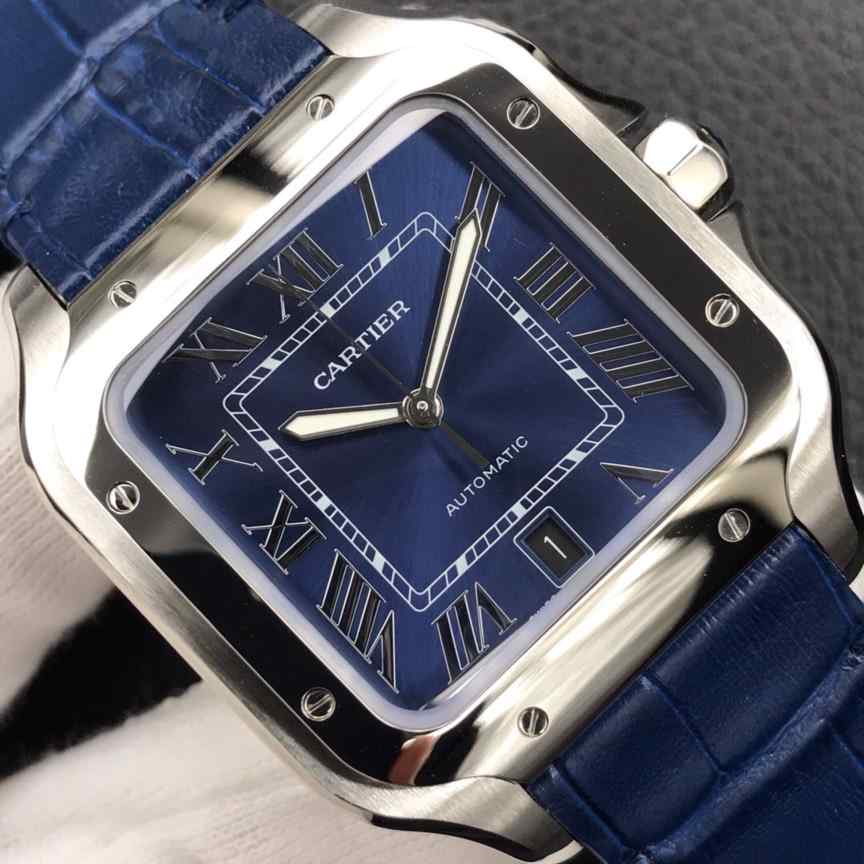 卡地亚V6山度士重量-细节图4