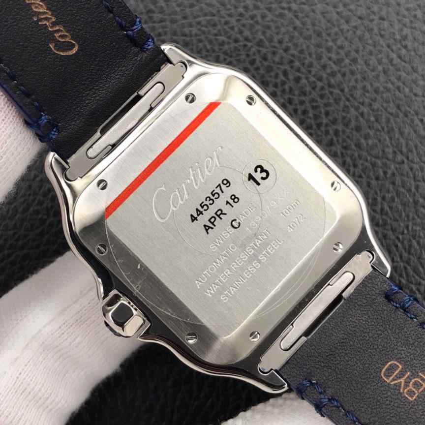 卡地亚V6山度士重量-细节图7