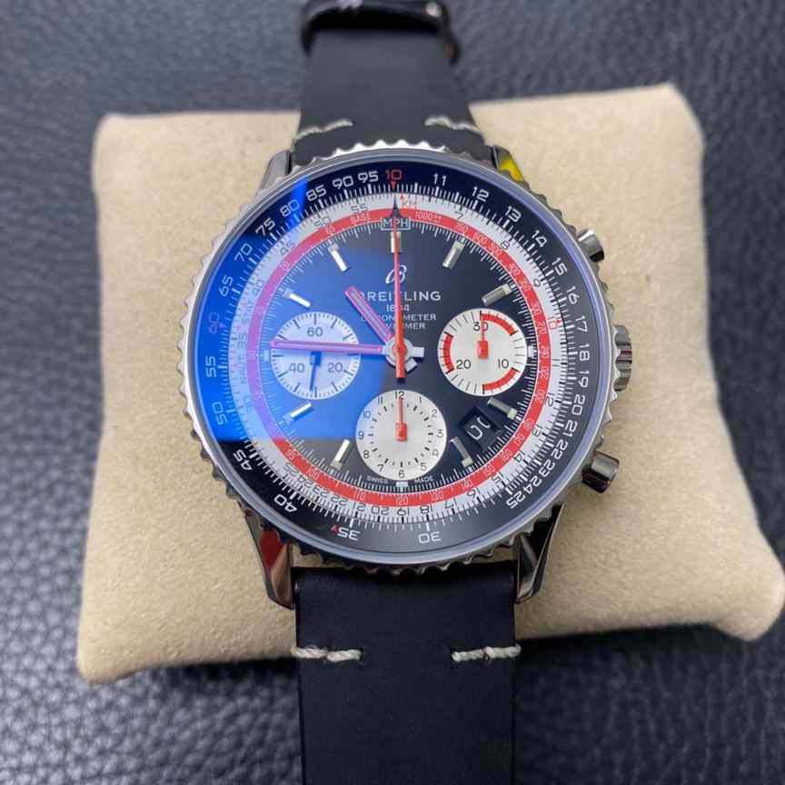 v9厂百年灵战机_男款_最新版本_机械表_2824机芯_蓝宝石镜面