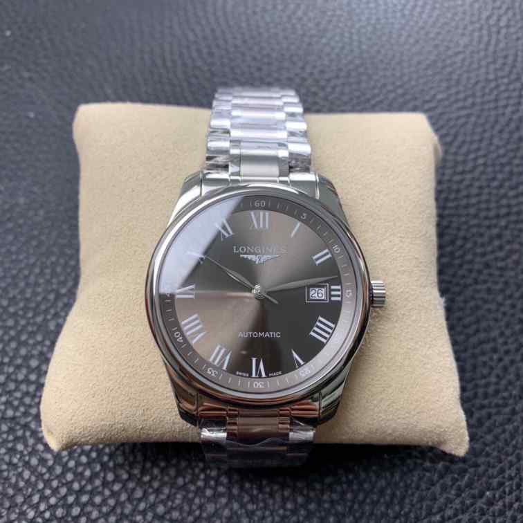 v9浪琴名匠复刻表_自动上链_皮带_机械表_男款_蓝宝石镜面