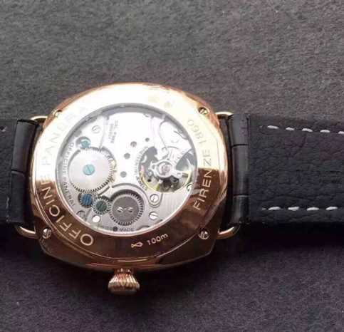 复刻沛纳海40表盘0378_自动上链_PAM378_钢带