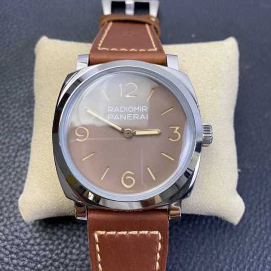 沛纳海复刻手动机械676_PAM676_钢带_机械表