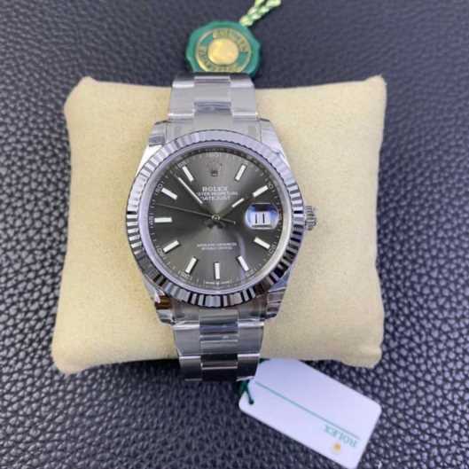 vs日志41 灰面_41mm_灰盘日志_蓝宝石镜面_VS厂_最高品质