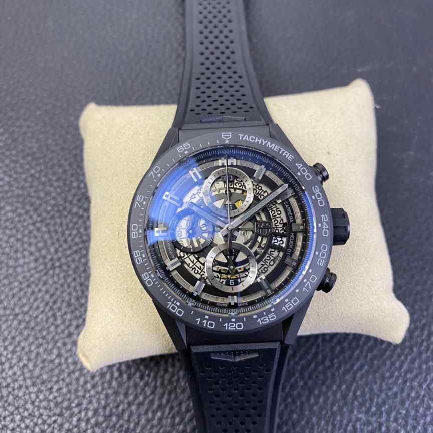 高仿泰格豪雅卡莱拉手表_AUTAVIA系列腕表_43mm_XF厂_钢带_泰格豪雅