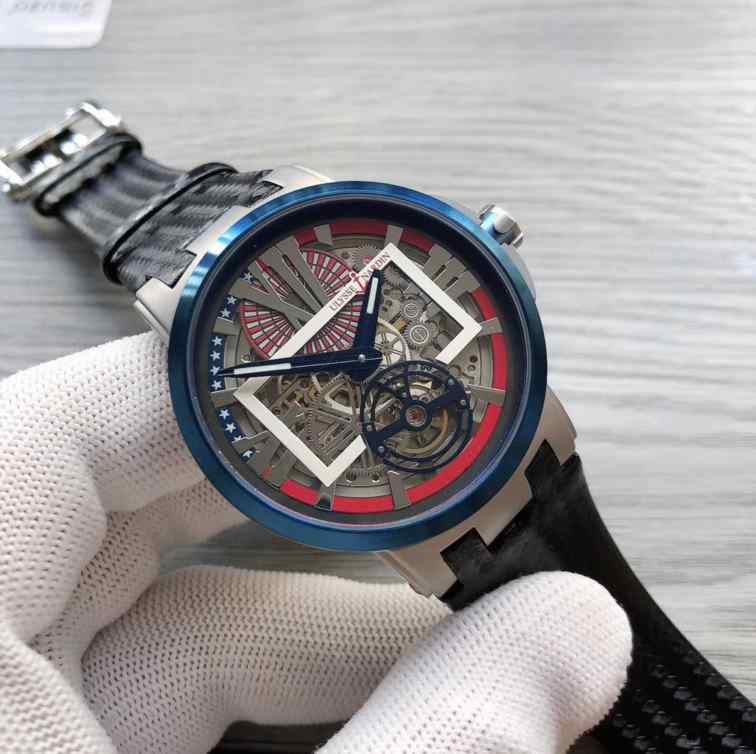 雅典奇想陀飞轮高仿_UN厂_43MM_最新版本_正品_真陀飞轮机芯