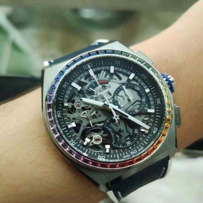 真力时复刻女表-细节图3