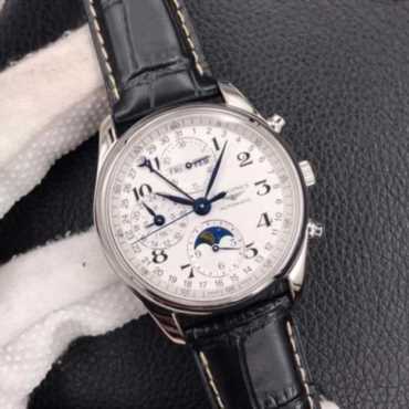 复刻浪琴月相四针蓝-细节图2