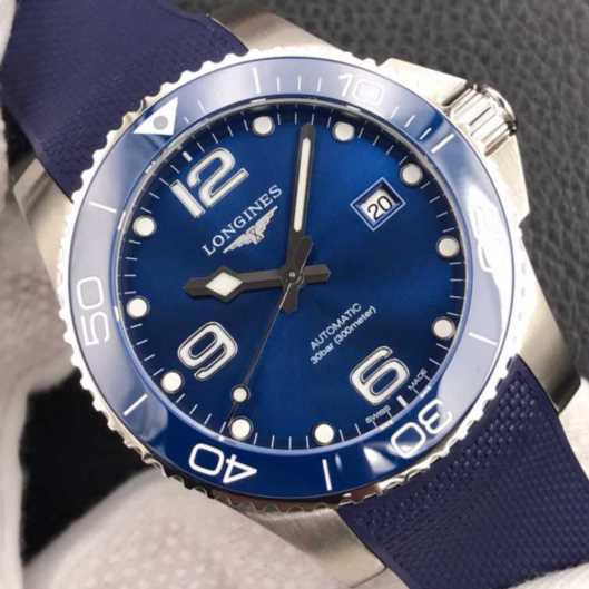 浪琴经典复刻潜水表青铜-细节图4