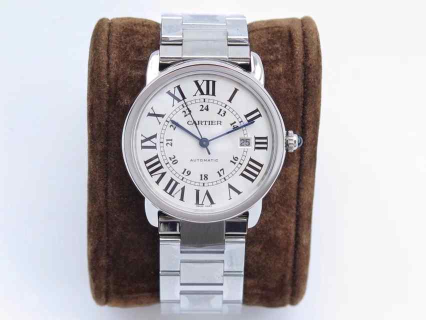 zf卡地亚伦敦solo_机械表_9015自动机械机芯_最新版本_钢带_伦敦系列